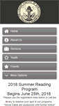 Mobile Screenshot of librarycompanyofburlington.org